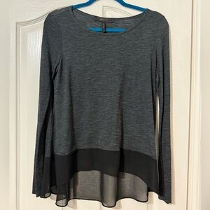BCBGMAXAZRIA
Black Contrast Hem Top